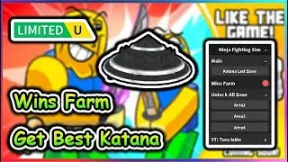[UGC LIMITED] Roblox Ninja Fighting Simulator Script - Wins Farm | Get Best Katana