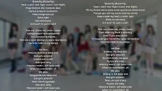 tripleS - Sad Girls Schemin’ | KARAOKE (Backing/hidden vocals & English)