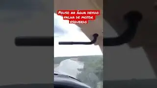 Avião pousando Seneca no Rio após falha de motor ! #pouso #avião #aviação