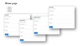 Google Apps Script - WebApp Inventory Tracker Part 2: Multiple Page