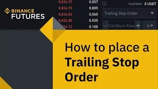 Trailing Stop Loss On Binance Spot Trading (Sell Order) @GhDominus
