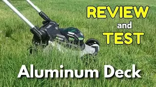 New EGO (2024) Aluminum Deck Mower - REVIEW and TEST - LM2206SP
