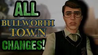 BULLY - The Entire Beta Map - Bullworth Town [Changes & Analysis]