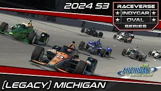 Tuesday Night IndyCar Oval Series SOF | LEGACY MICHIGAN | 2024s3 Rd 1 | iRacing IndyCar Broadcast