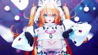 【交錯戦線 CROSS CORE/MMD】Lepus Pink cat
