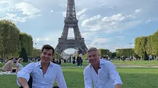 PICNIC NO JARDIM DA TOUR EIFFEL! COMEMORANDO 2 ANOS DO NOSSO CANAL❤️!