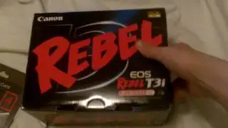 Canon EOS Rebel T3i Unboxing!