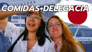COMEMOS MUITO E FOMOS PARA A DELEGACIA NO JAPÃO (Segundo dia em Tóquio) 🎌