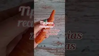 How to recover soft carrots. 