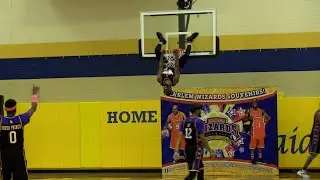 Harlem Wizards face-off in a basketball showdown against central Pa. teachers