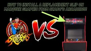How to replace an Arcade1up light up Marquee