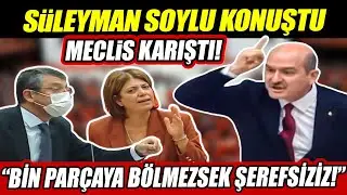 Süleyman Soylu konuştu meclis karıştı! CHP-AKP-HDP birbirine girdi!