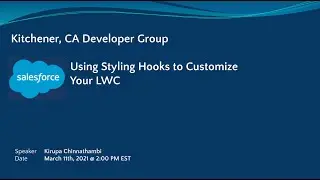 Using Styling Hooks to Customize Your LWC