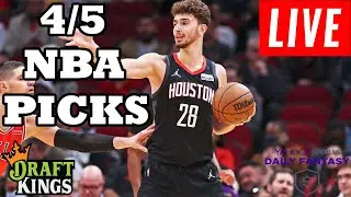🔴LIVE - DRAFTKINGS & YAHOO NBA PICKS | TUESDAY 4/5/22 | NBA DFS PICKS