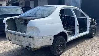 Труха? Сварка, покраска, спасение кузова Тойота Карина Toyota Carina!