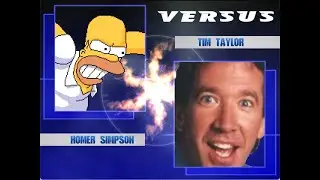 Mugen Battle Homer Simpsons vs Tim Taylor [rematch]