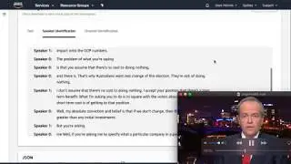 Amazon AWS Transcribe - Interview Demo - Automated Speech Recognition Voice To Text