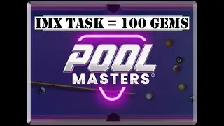 Poolmasters Immutable X Task = 100 Gems
