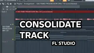 How To Consolidate Pattern in FL Studio | Easy Tutorial for Beginners