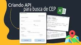 Buscar CEP automáticamente via API no EXCEL VBA