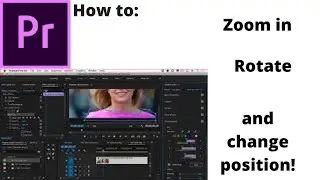 How to change position, zoom in, and rotate a video in Premiere Pro | Easy! | Wavefix Tutorials.