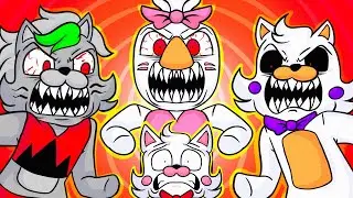 Funtime Foxy's Friends Turn Into Monsters In Minecraft FNAF