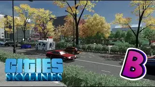 A short walk around the city and through the park.  (CitiesSkylines)