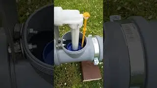 DIY Automatic Waterer for Chickens and Ducks. Autonomous waterer from a sewer pipe.