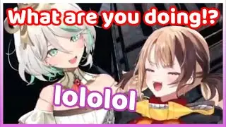 Gigi Can't Stop Laughing At Cecilia Weird Twerking... (Hololive Justice)