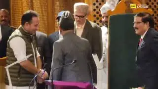 Abdul Rahim Rather Becomes First Speaker of Jammu Kashmir UT Assembly