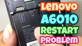 Cara Memperbaiki Lenovo A6010 Restart Terus Menerus Berulang Kali // Problem Konektor Charger.