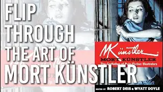 Mort Künstler: The Godfather of Pulp Fiction Illustrators - Flip through art book - Overview preview