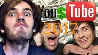 Top 10 Richest Youtubers 2017