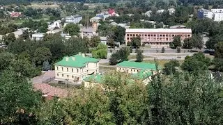 Вид на Чигирин с Богдановой горы