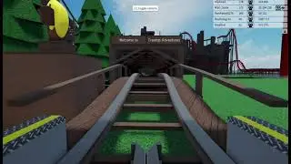 Backwards Launched Wooden Coaster in TPT2 (Roblox)