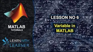 Variables || Lesson#06 || MATLAB Tutorial ||  Urdu/Hindi