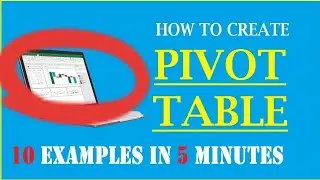 What Are Pivot Table in Excel How Create Pivot Table in Excel Example Pivot Table in Excel Tutorial