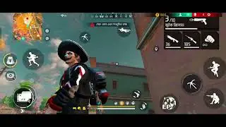 free fire Solo V's squad game play