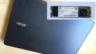 SSD Installation on ACER Laptop - SSD Установка на ноутбуке ACER