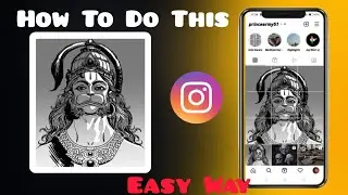 How To Crop Any Photos For Instagram Very Easy tips To do this ||Hack Tech ||