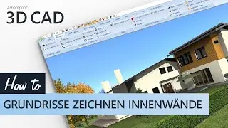 Ashampoo 3D CAD - Grundrisse zeichnen für Innenwände