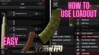 Magazine Loadout 0.14 The Best Escape From Tarkov Feature How To USE It Tips and Tricks #eft