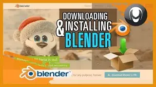 Blender Beginner Tutorial: How to Download and install blender (3 SUPER EASY STEPS)