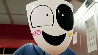 Gangle's new mask