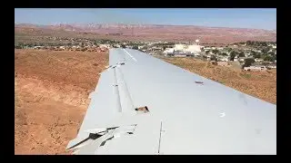Contour Airlines ERJ-135 Landing at Page Municipal Airport | Page, AZ (Lake Powell)