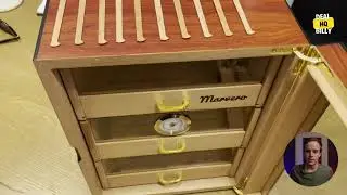 Introducing the Marvero Large Cigar Humidor by Social Influencer