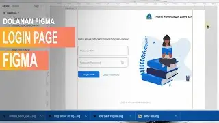Creat Login Page With Figma