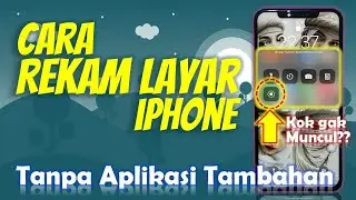Cara Merekam Layar di IPhone / Screen Recording Iphone || Tutorial HP 2021
