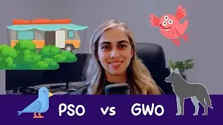 Grey Wolf Optimization (GWO) vs Particle Swarm Optimization (PSO)
