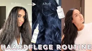 Meine HAARPFLEGE ROUTINE 2022 | KEINE stumpfen & glanzlosen Haare mehr ♡ Lamiya